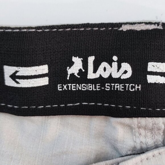 Lois jeans Brad L classic straight leg off-white colour men's size 34 - Picture 6 of 16